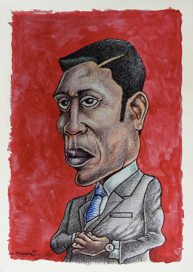 Wesley Snipes Caricature Painting
