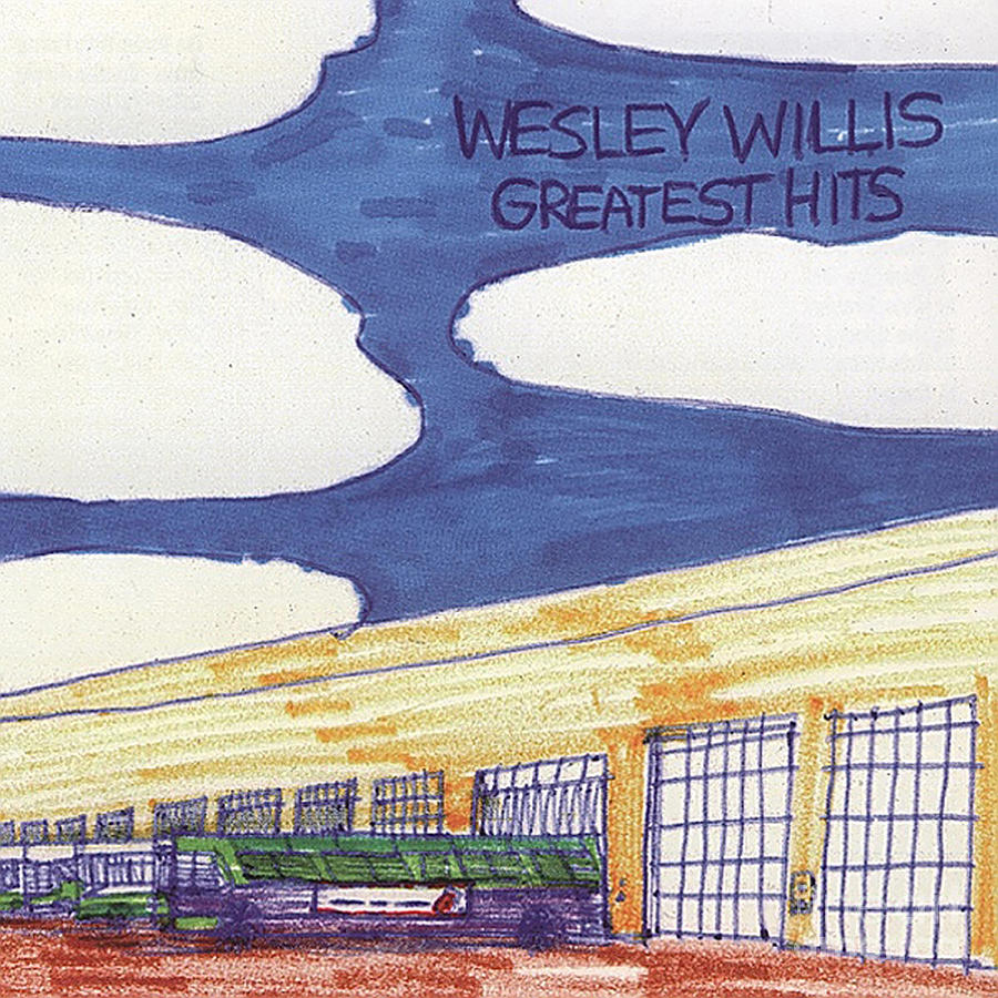 Wesley Willis Greatest Hits. Drawing by Khiem Nguyen Duc Fine Art