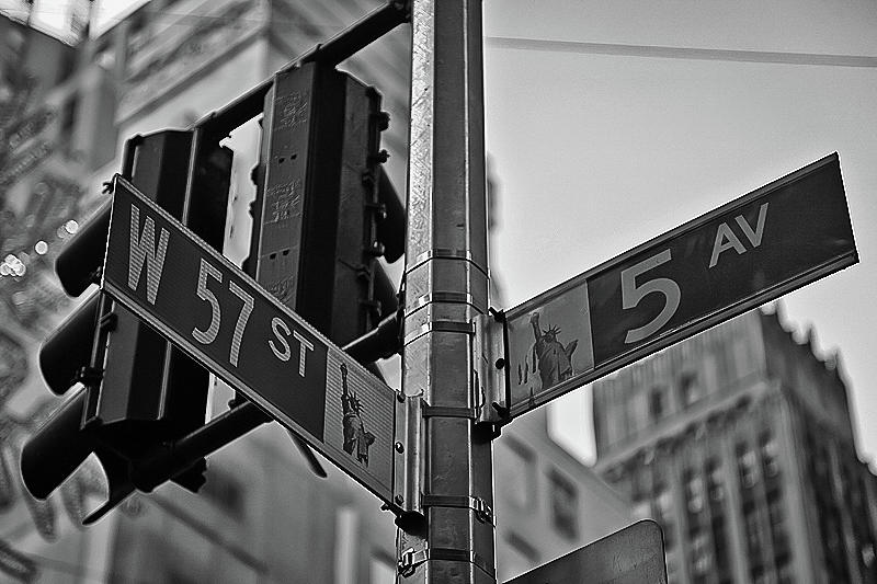 West 57th and Fifth Photograph by Travelling Fatman | Fine Art America