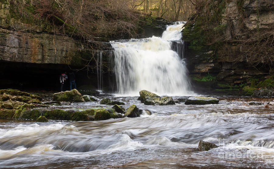 West Burton Falls in Wensleydale Yorkshire Dales National Park Photograph by Louise Heusinkveld