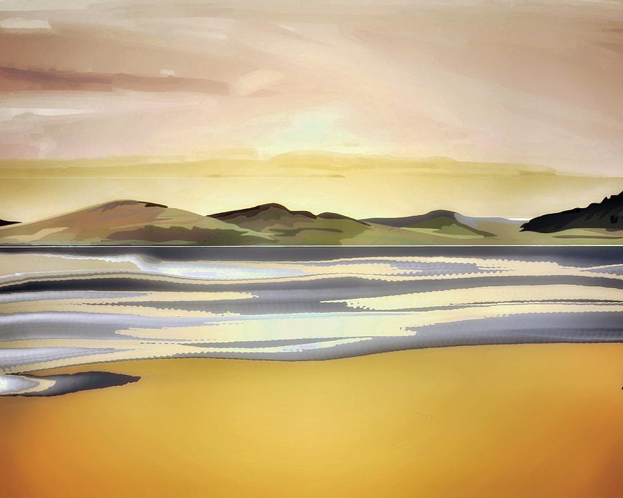West Coast Sunrise Digital Art by John Mckenzie
