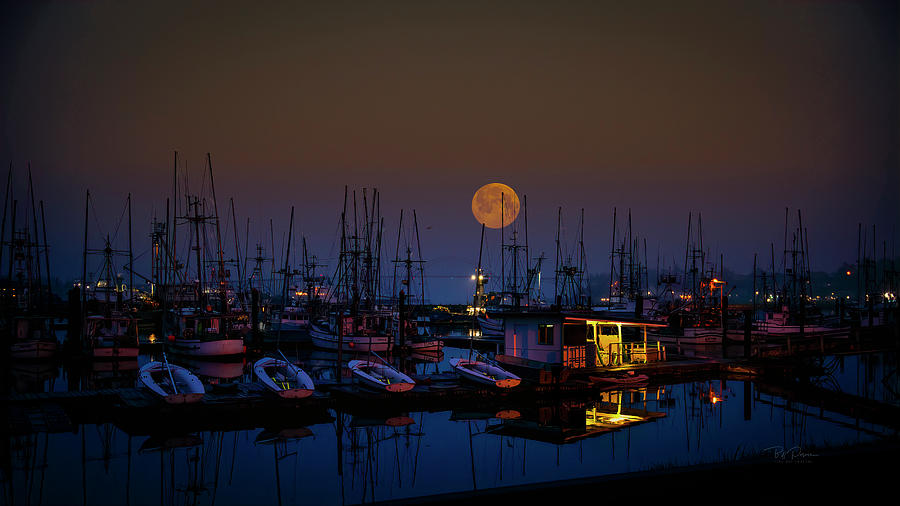 West Coast SuperMoon Photograph by Bill Posner