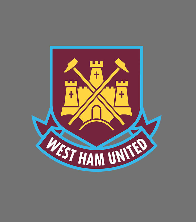 West Ham United Color Castle Digital Art by Quynh Vo