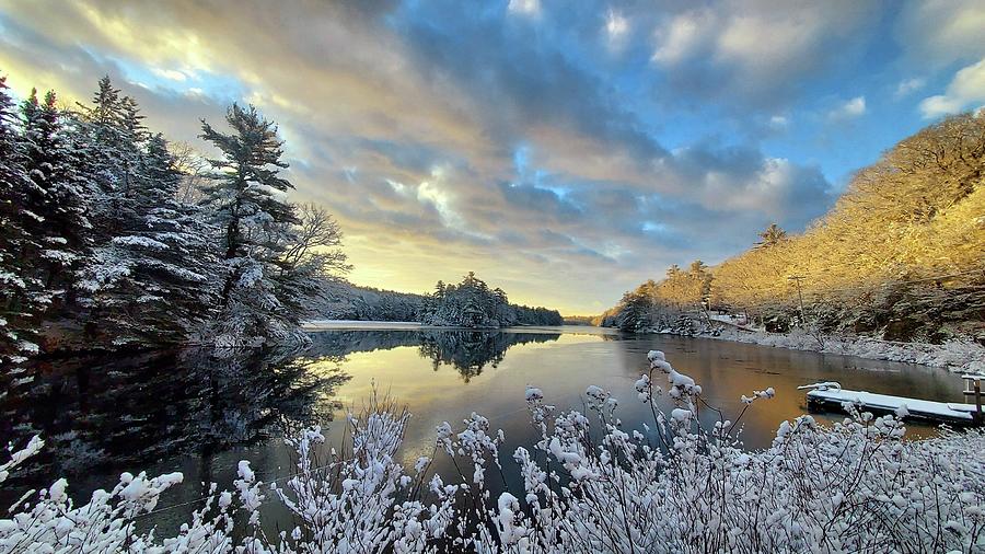 West Harbor Pond Photograph by Andrea Lowery - Fine Art America