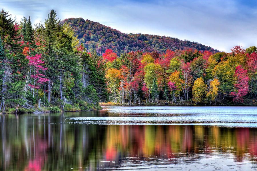 West Lake in Autumn Photograph by David Patterson