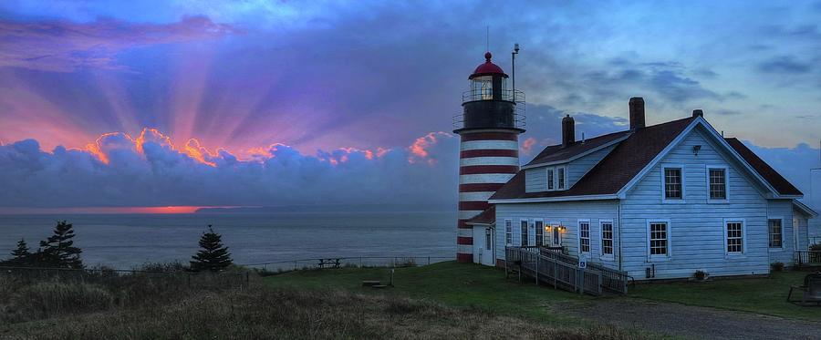 West Quoddy Lighthouse Mug Photograph by Jeff Burcher