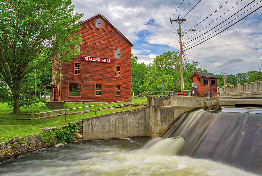 West Stockbridge Shaker Mill Photograph by Juergen Roth