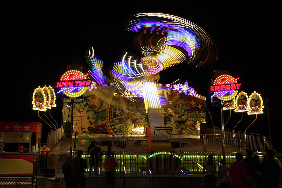 West Texas Fair and Rodeo Photograph by Steve Templeton