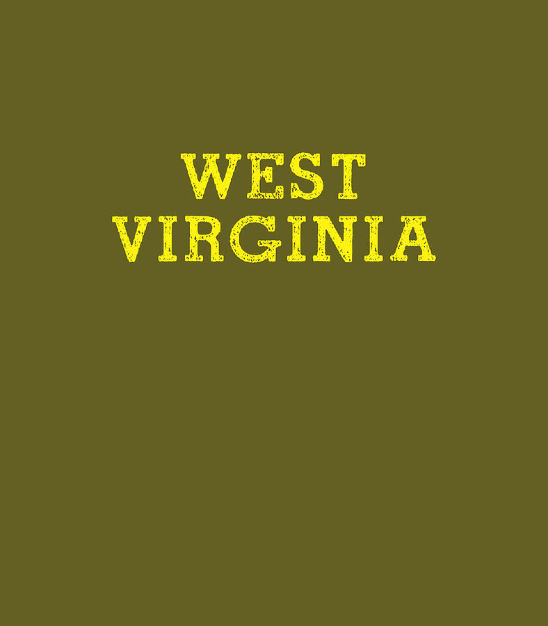 West Virginia Gold And Blue For Lovers Of Wv Digital Art by Frankh ...