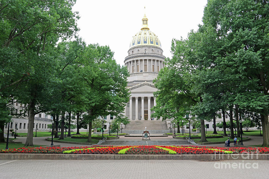 West Virginia State Capitol  2430 Photograph by Jack Schultz