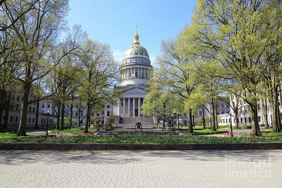 West Virginia State Capitol Charleston WV  6622 Photograph by Jack Schultz
