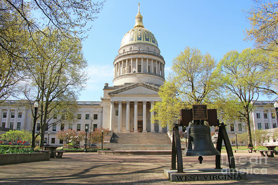 West Virginia State Capitol Charleston WV 7235 Photograph by Jack ...