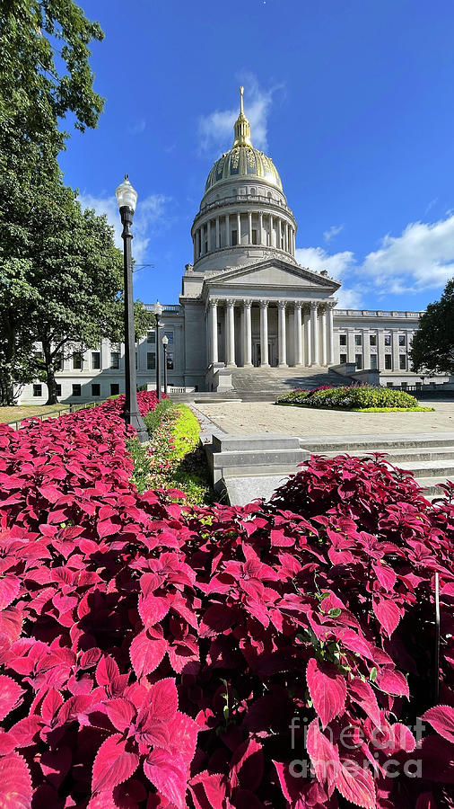 West Virginia State Capitol in Charleston 2581 Photograph by Jack Schultz