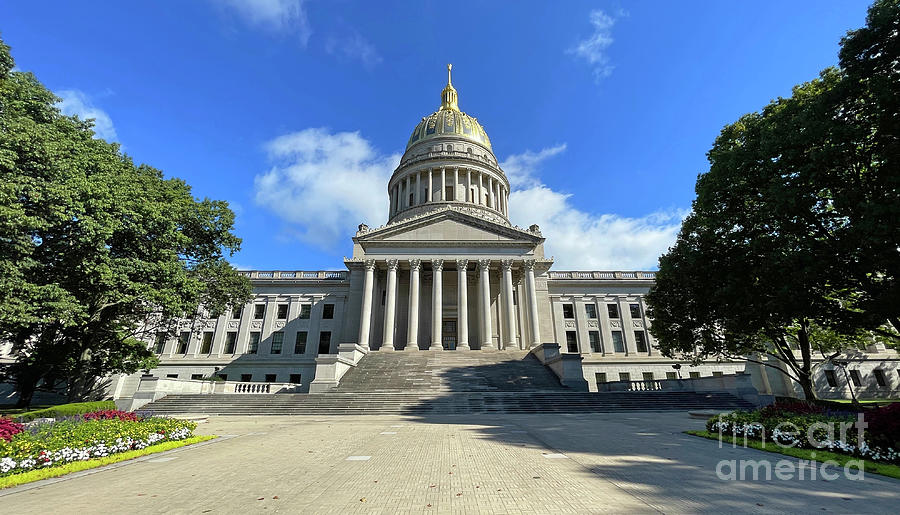 West Virginia State Capitol in Charleston 2585 Photograph by Jack Schultz