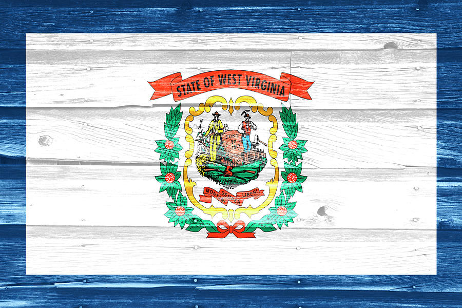 West Virginia State Flag Photograph