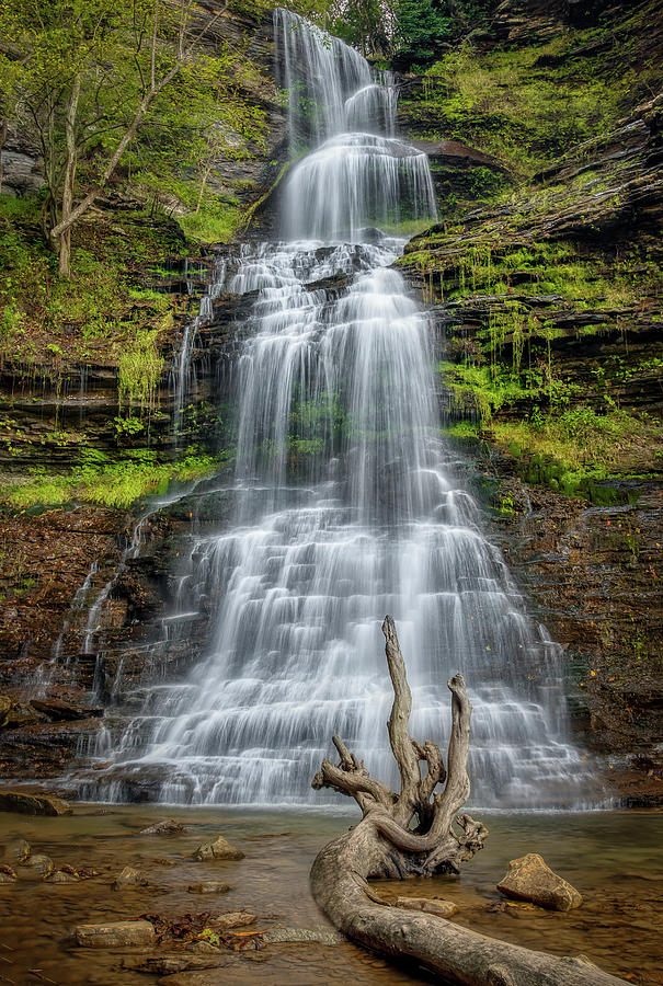 West Virginia Waterfall Photograph by Robert Miller