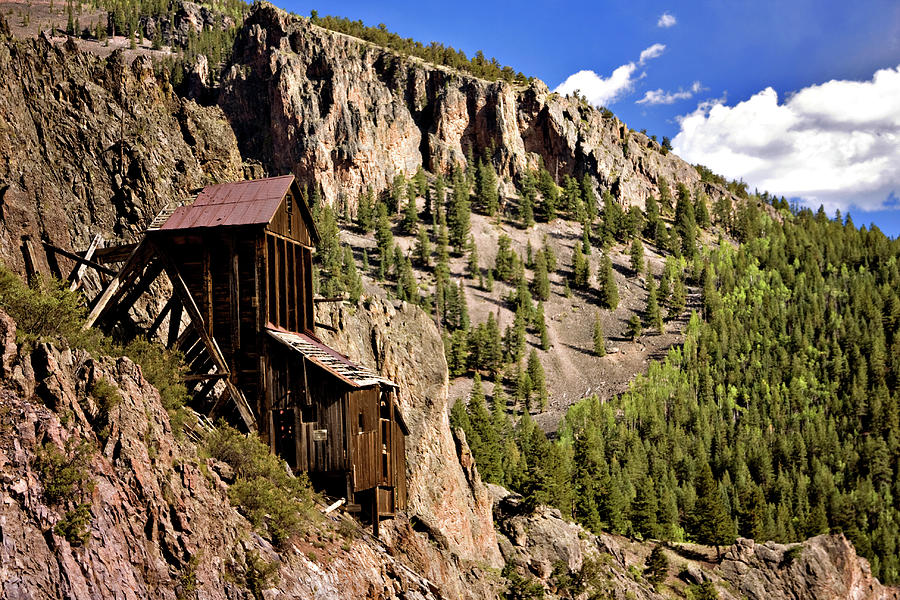 West Willow Creek Mine Photograph by Lana Trussell