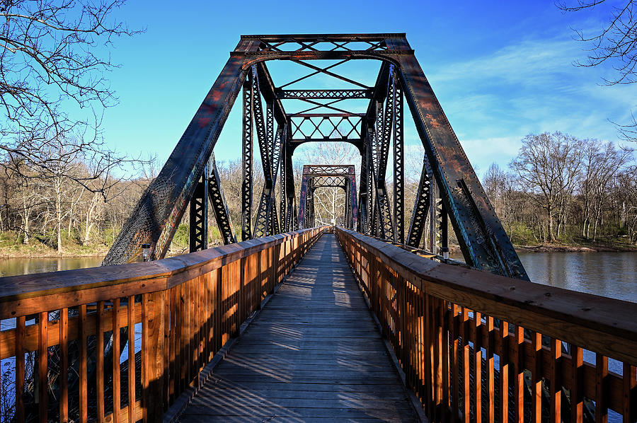 West Yough Railroad Bridge Photograph by Steven Nelson