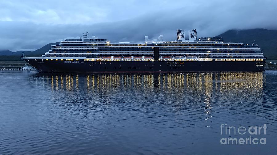 Westerdam ship Photograph by Steve Speights