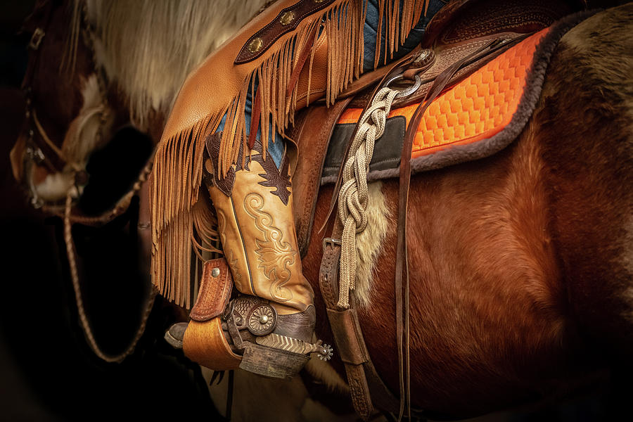 Western Cowboy Boots Photograph by JBK Photo Art