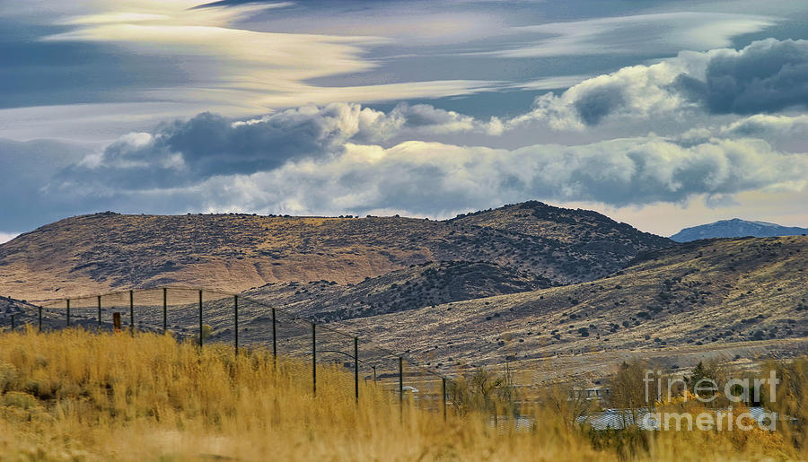 Western Landscape USA Wyoming Photograph by Chuck Kuhn