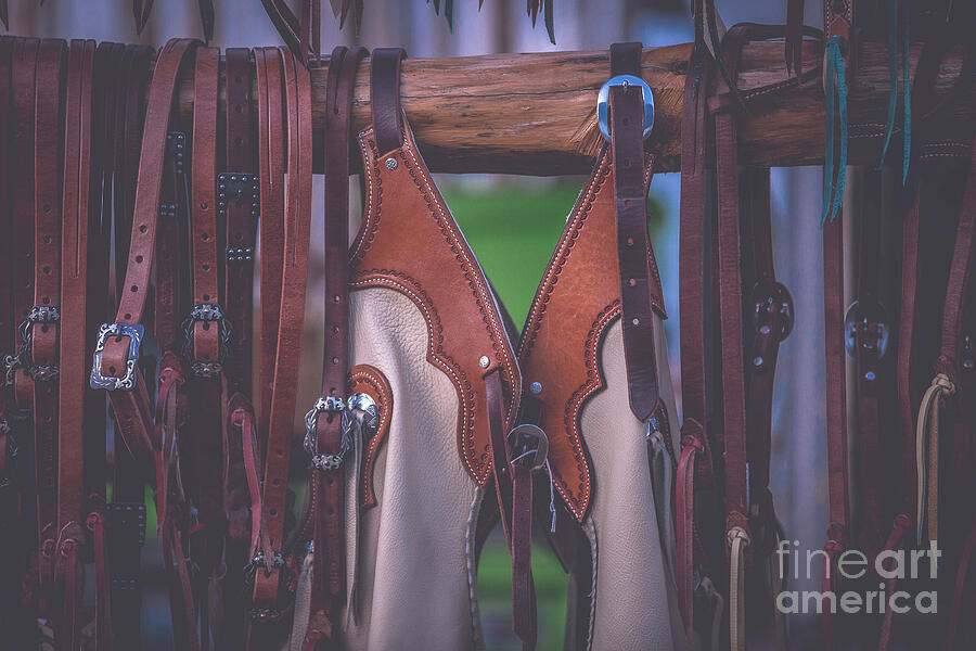 Western leather Chaps Artwork Photograph by JBK Photo Art Western leather Chaps Artwork Photograph by JBK Photo Art