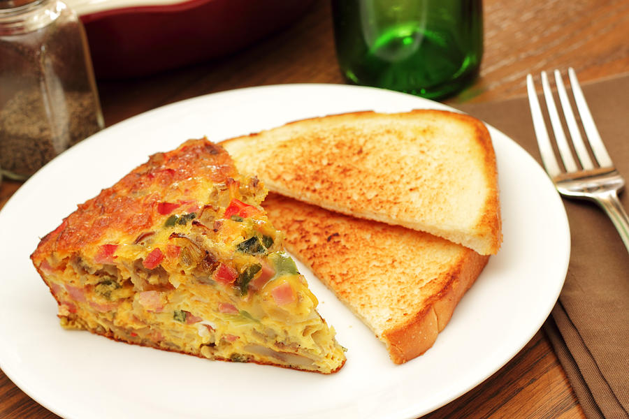 Western Omelet Frittata Photograph by Wsmahar