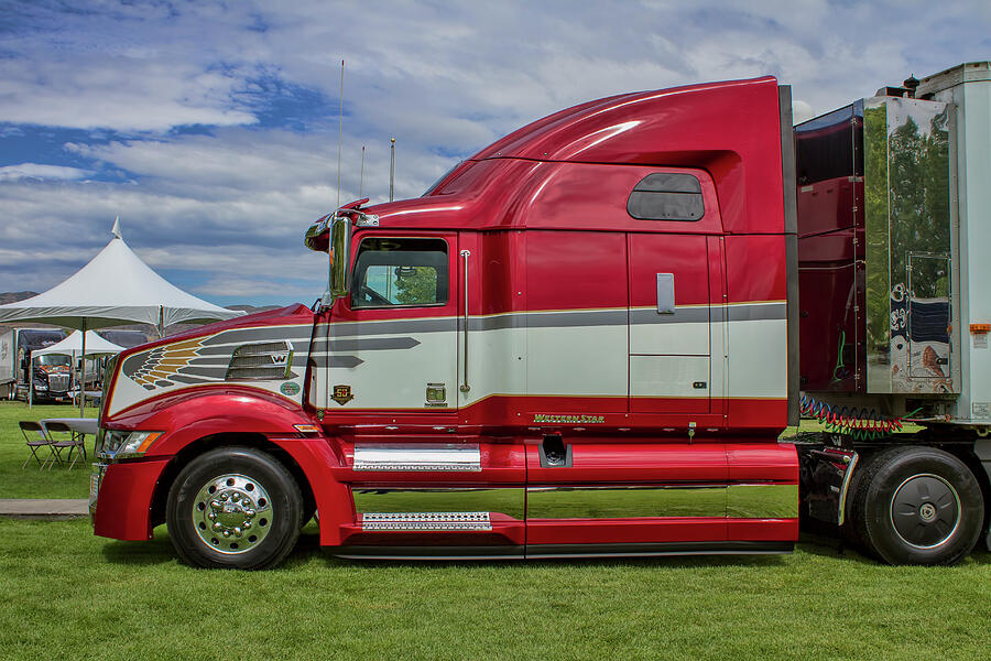 Truck Photograph - Western Star Beauty 051 by Nick Gray