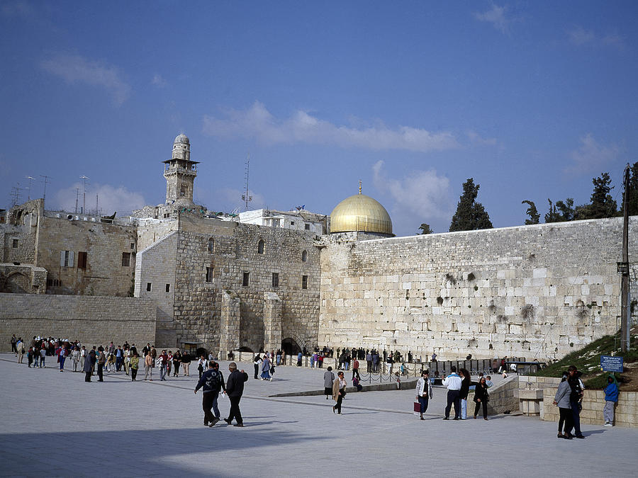 Western Wall in Jerusalem Israel Photograph by Deejpilot