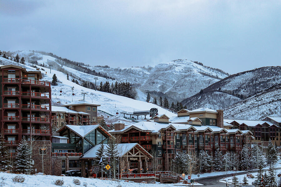 Westgate Park City Resort and Spa's Winter Wonderland Photograph by ...