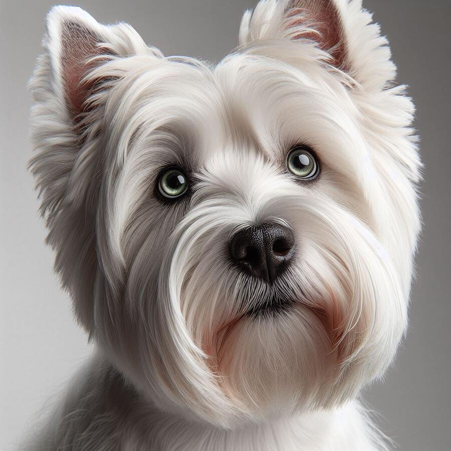 Dog Digital Art - Westie by Andy Plumb