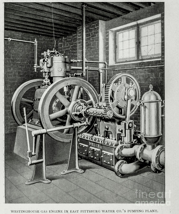 Westinghouse Gas Engine Ab3 Photograph