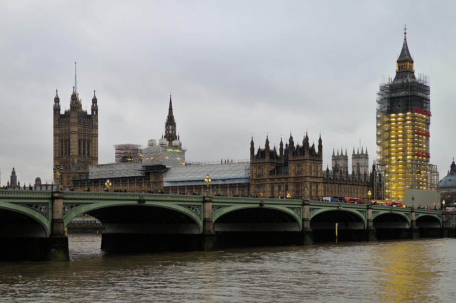 Westminster Bridge in London Photograph by Angelo DeVal