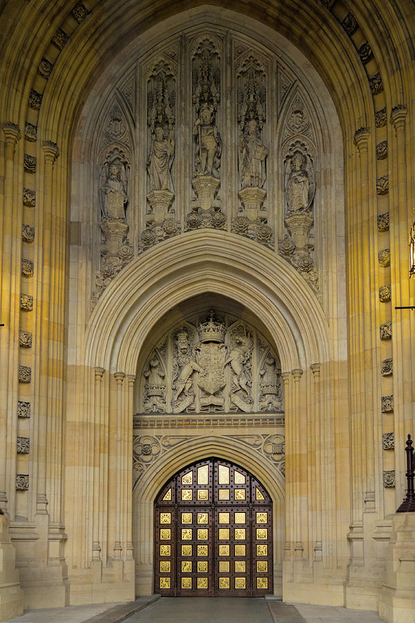 Westminster Palace Gate Photograph by Angelo DeVal