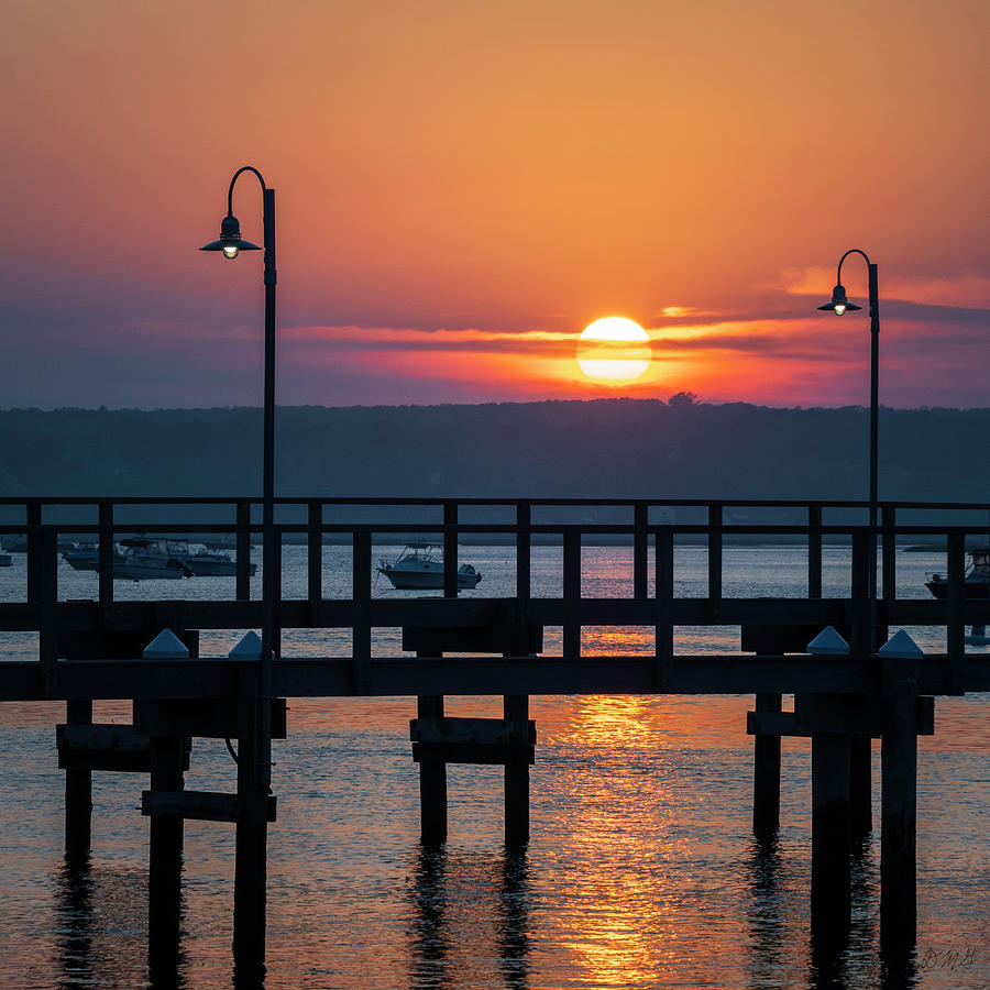 Westport MA Sunset VI Color Photograph by David Gordon