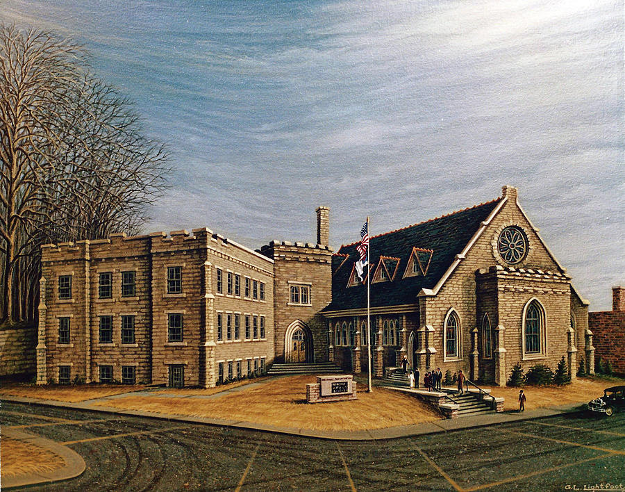 Westport Presbyterian Church Painting by George Lightfoot