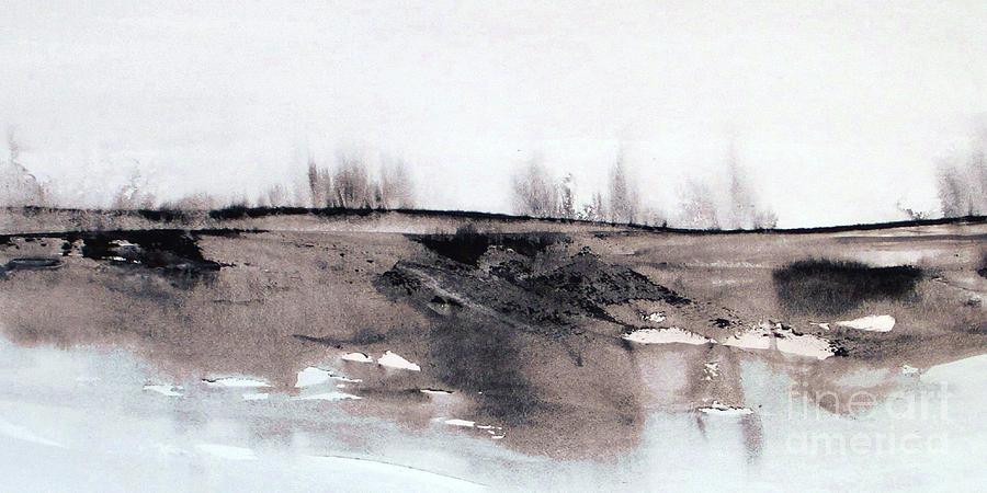 Wet Land Painting by Vesna Antic