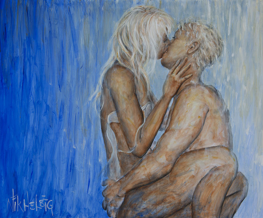 Wet Romance Painting by Nik Helbig