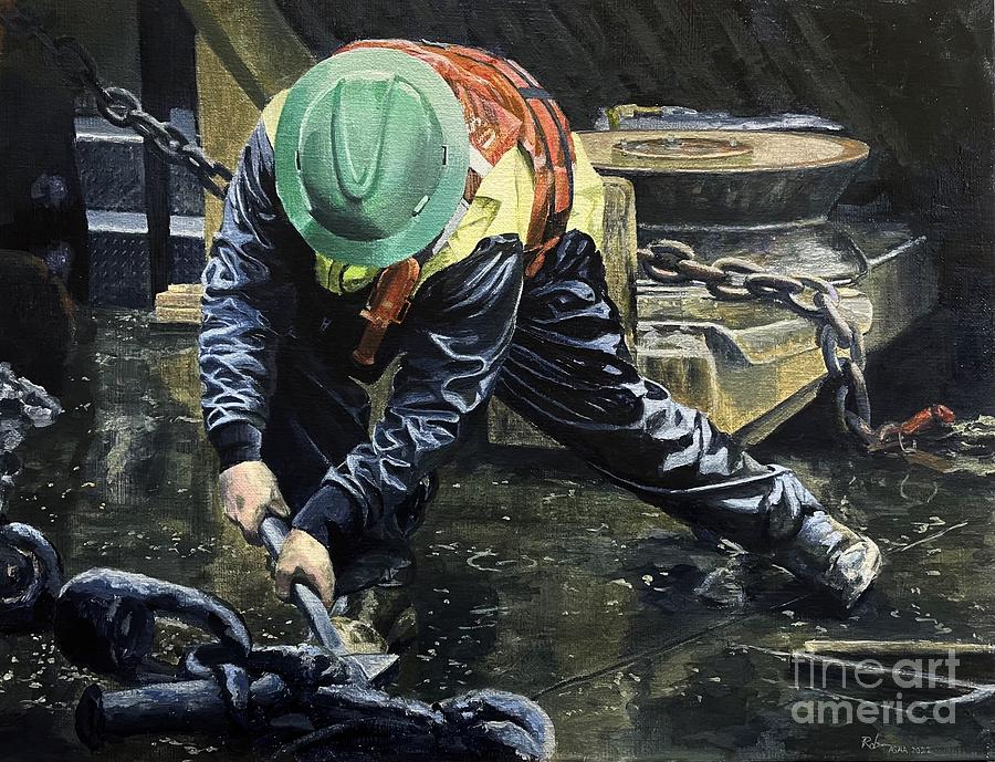 Wet Work Painting by Stephen Roberson