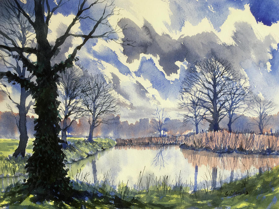 Wetlands Painting by Glenn Marshall