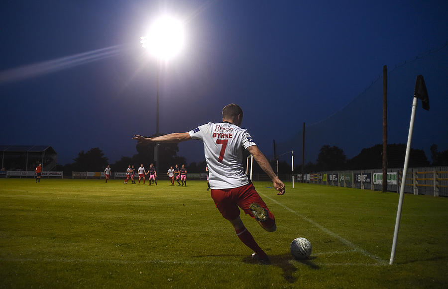Wexford Youths v St. Patricks Athletic - SSE Airtricity League Premier Division Photograph by David Maher