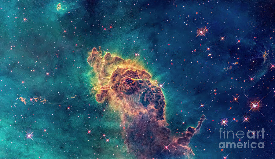 WFC3 Carina Nebula Photograph by David Zanzinger
