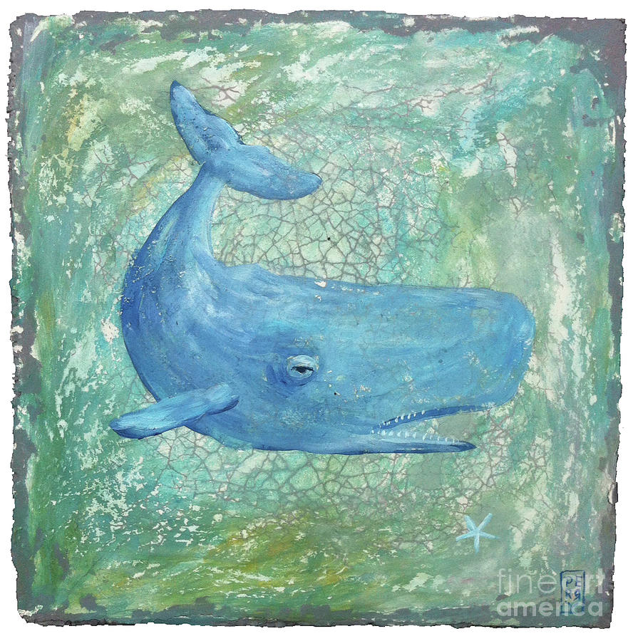 Whale Cry Painting by Danielle Perry