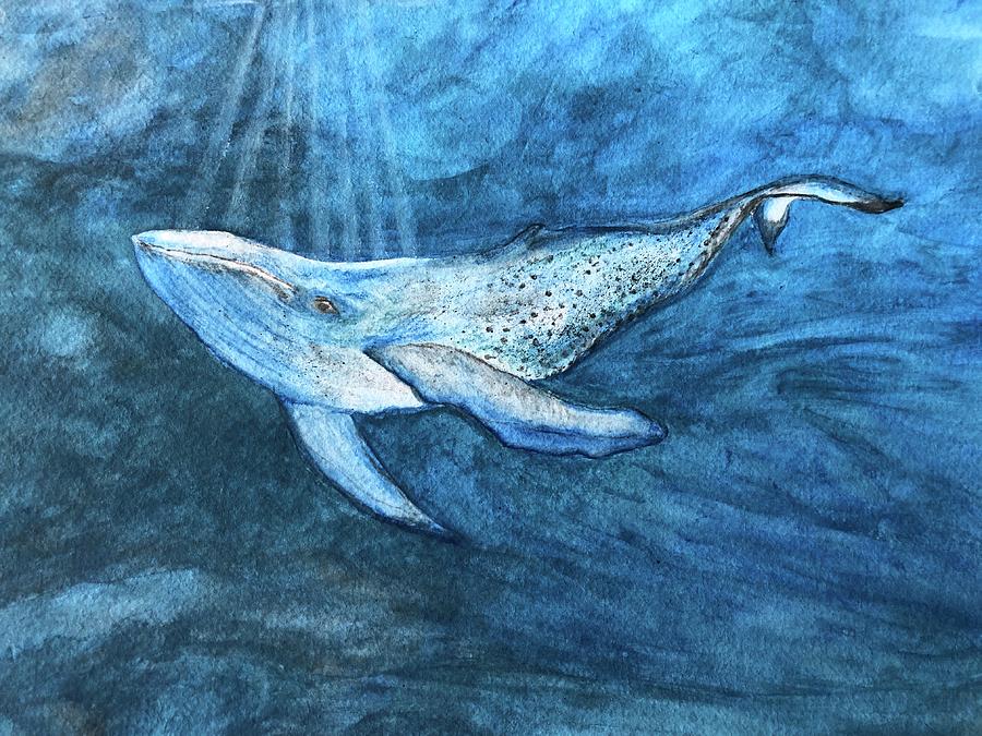 Whale Song Painting by Annie Stevens - Fine Art America