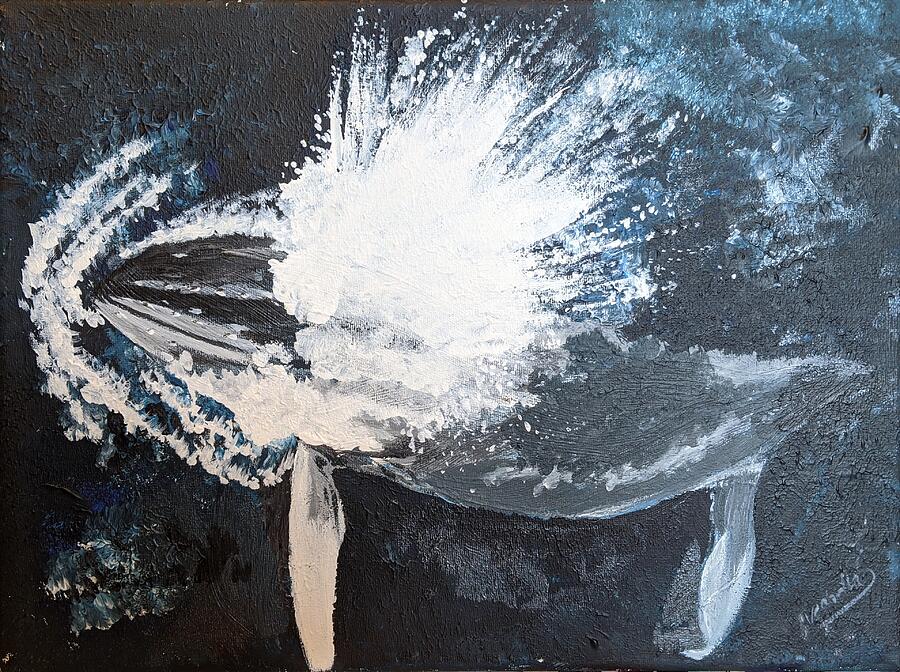 Whale Watch Painting