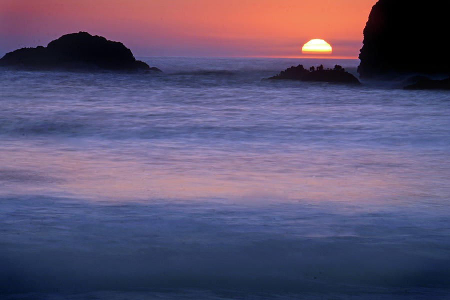 Sunset Photograph - Whalehead Beach Oregon 12 by JustJeffAz Photography