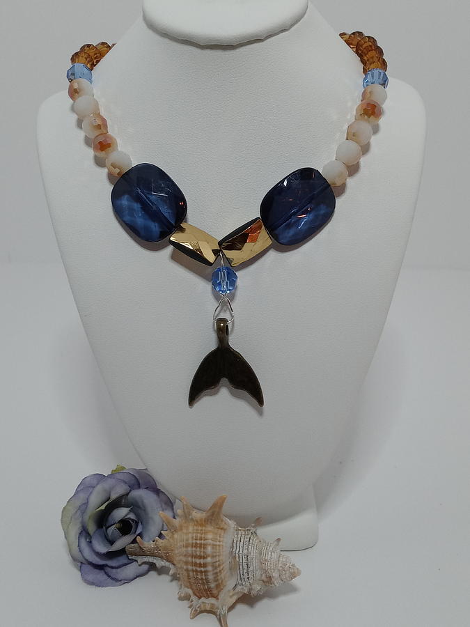 Whales Tale Necklace Jewelry by CG Abrams