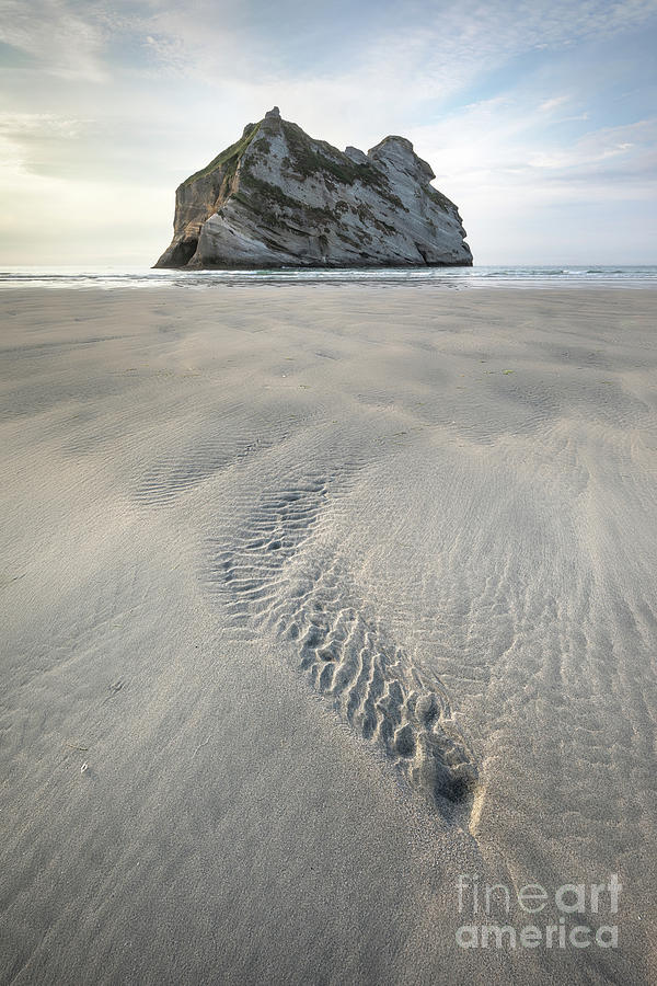 Wharariki Beach Sand Photograph by Ernesto Ruiz
