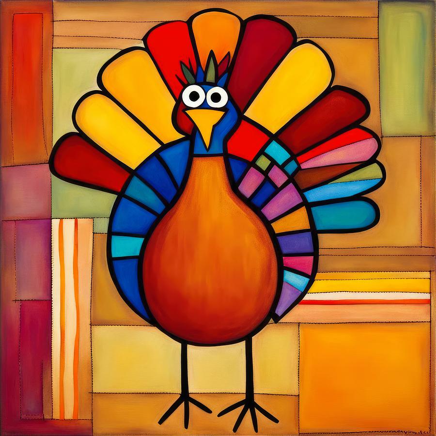 What a Turkey Digital Art by Pamela Cooper