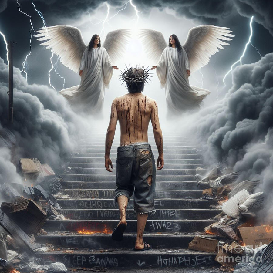 What If God Was One Of Us Dr Evil What If God Was One Of Us 32 Photograph by Bob Christopher - Fine Art